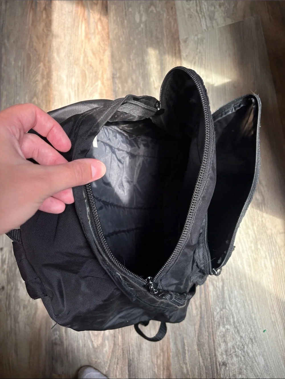 Colorado Black Men's Backpack – Compact Everyday Carry